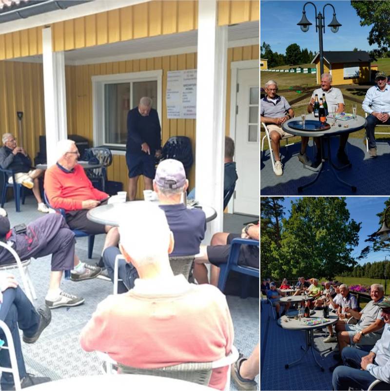 Glada Gubbar Golfar och gör Hole-in-One!